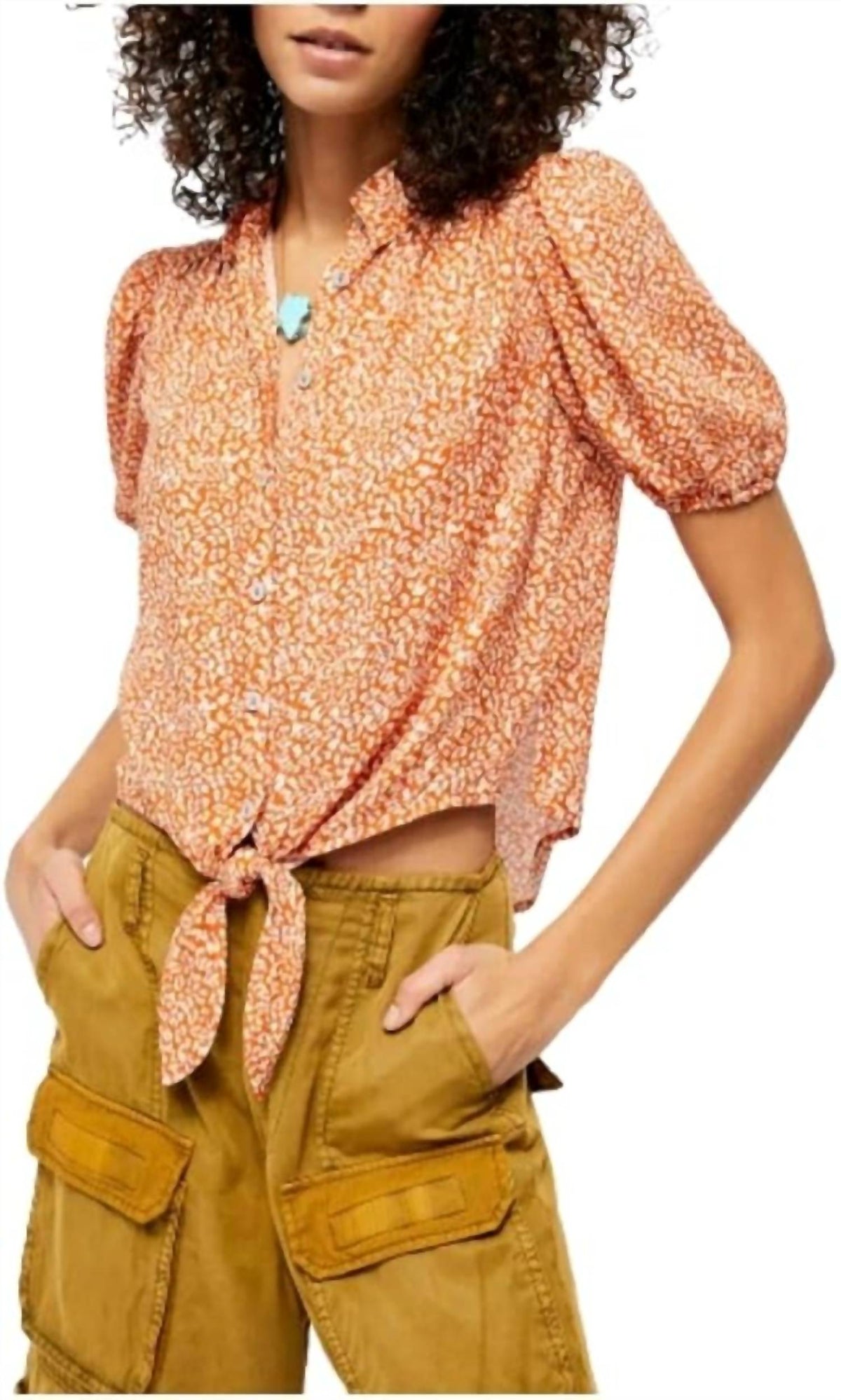 Blusa de manga corta
