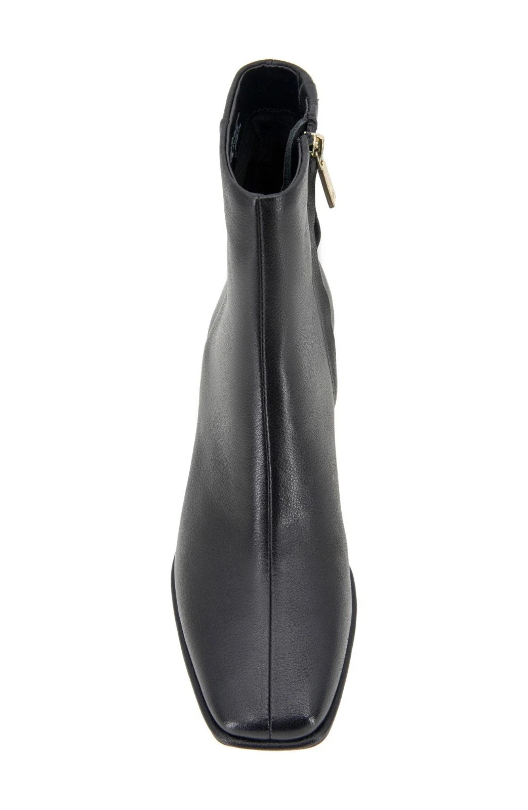 Botines de mujer de cuero color negro