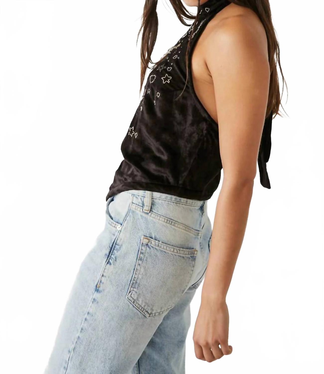 Top color negro