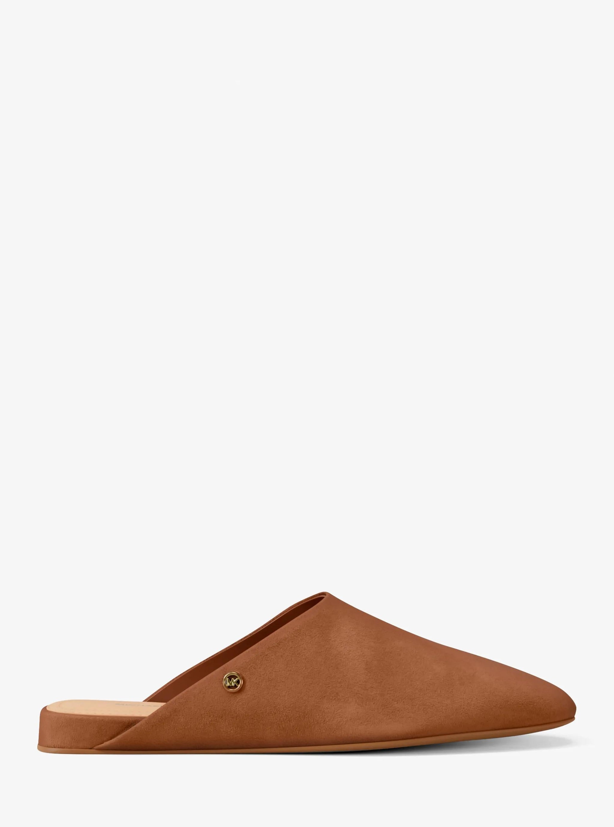 Zapatos destalonados de gamuza