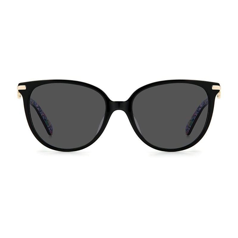 Gafas color negro y gris y dorado
