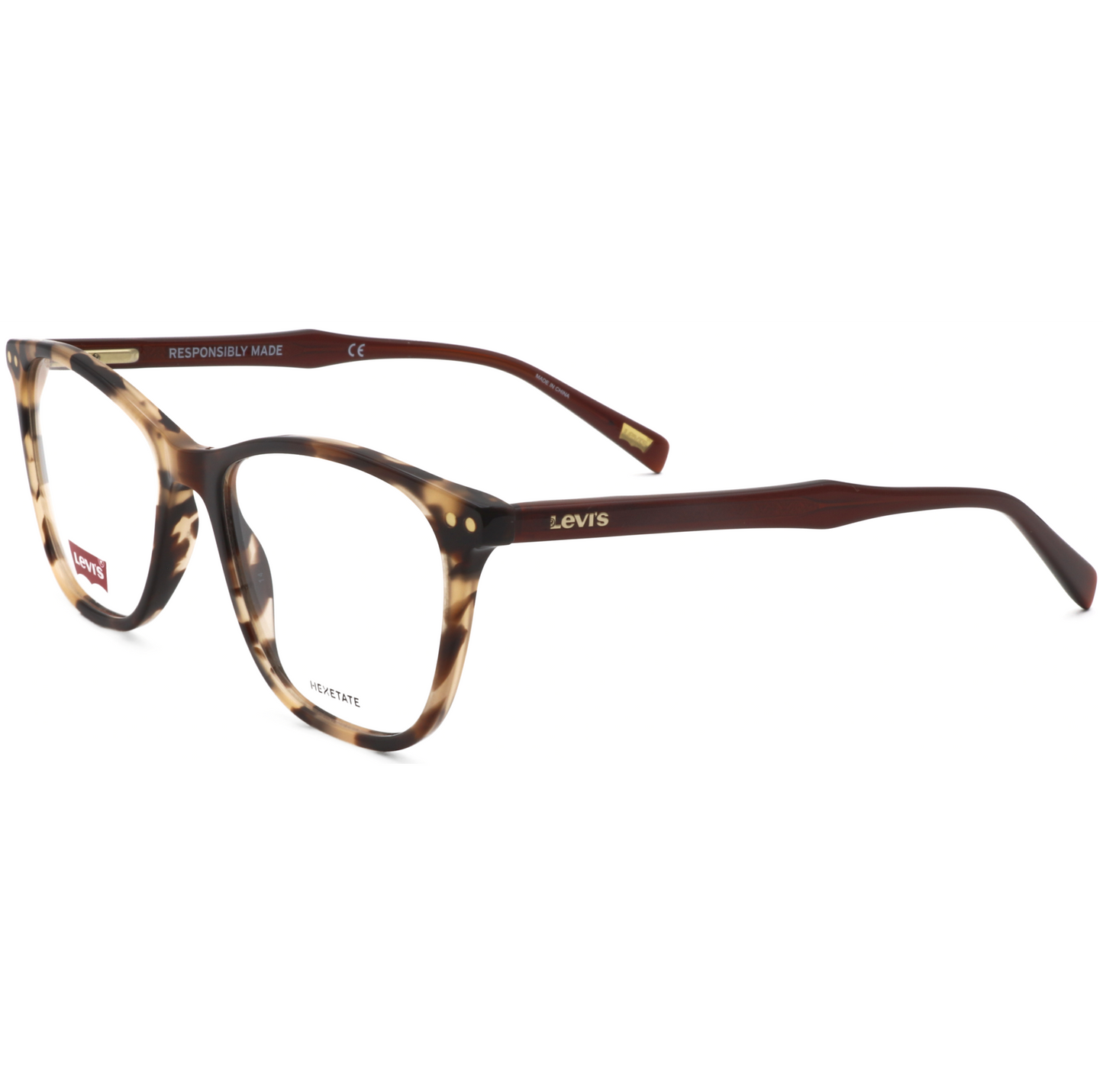 Montura para gafas de mujer 52 mm color rosado