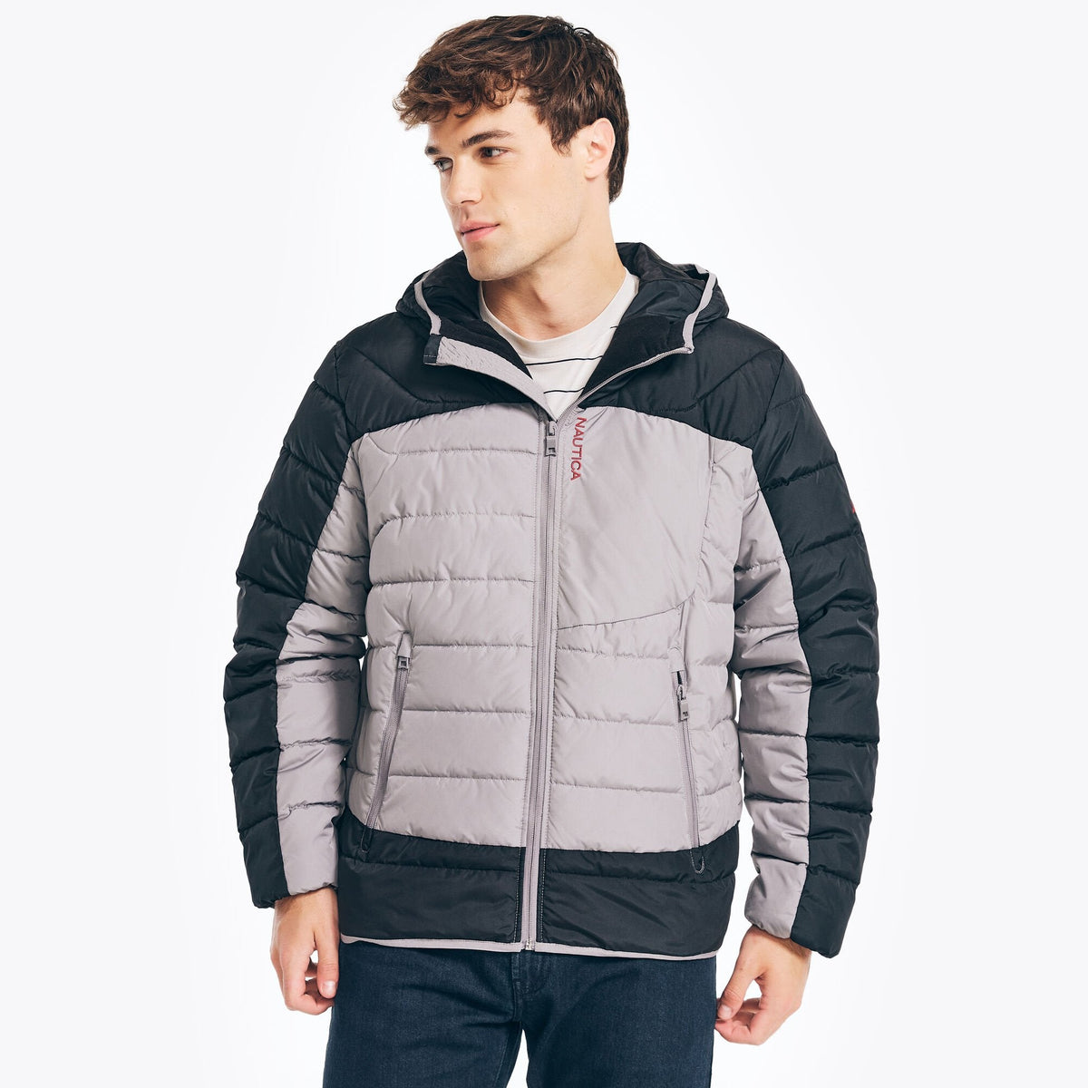 Chaqueta acolchada de hombre