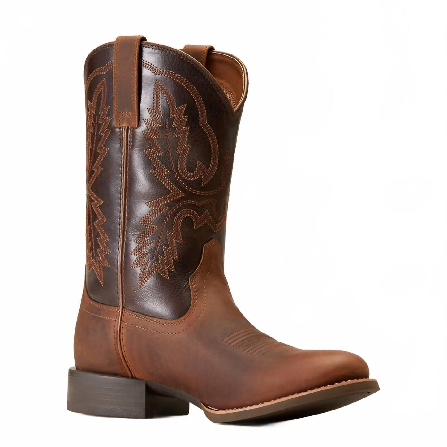 Botas de hombre color café