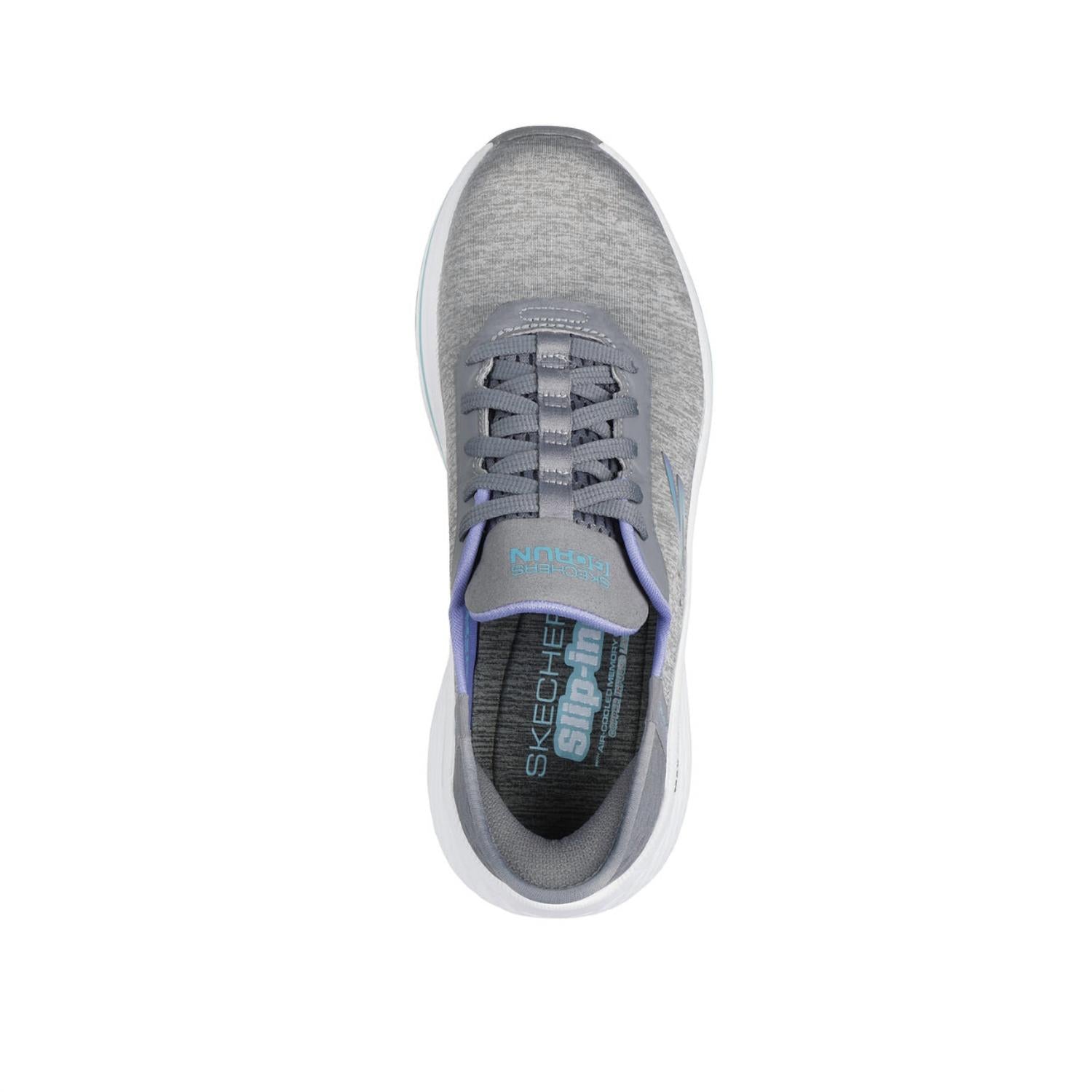 Tenis de mujer color azul y gris