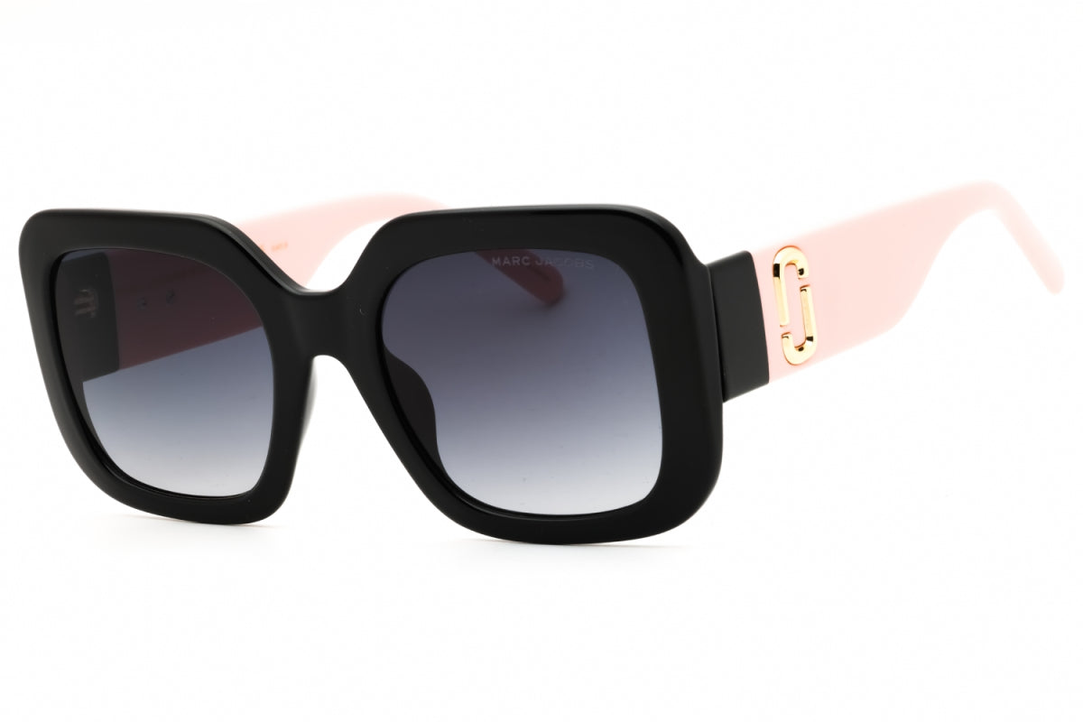 Gafas color gris oscuro y negro y rosado