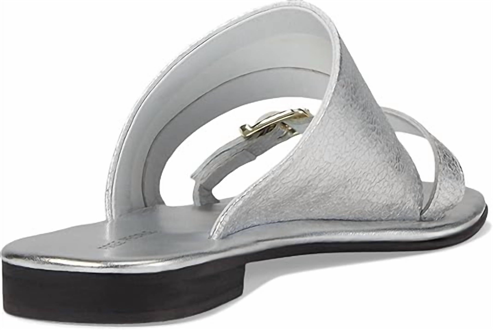 Sandalias de mujer color plateado