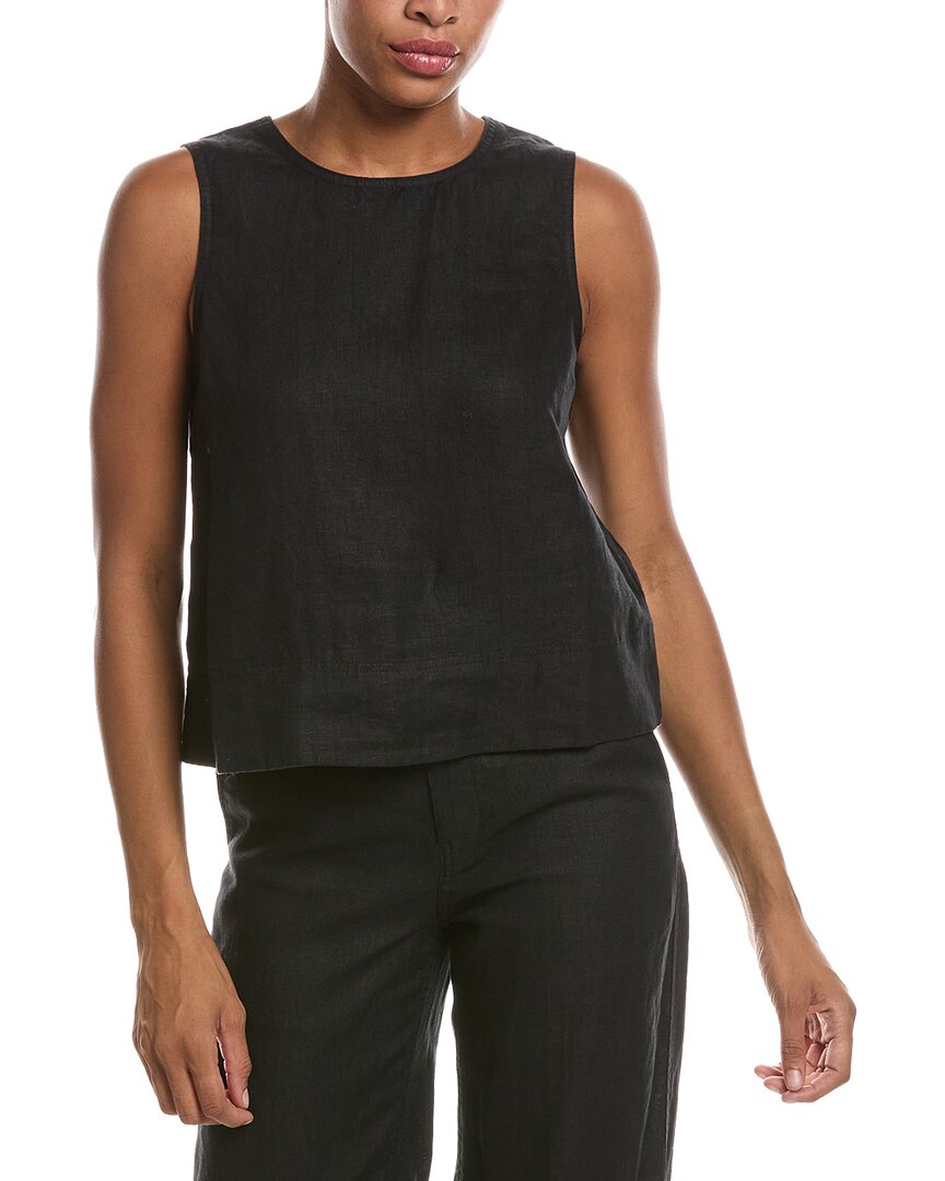Camiseta sin mangas de lino