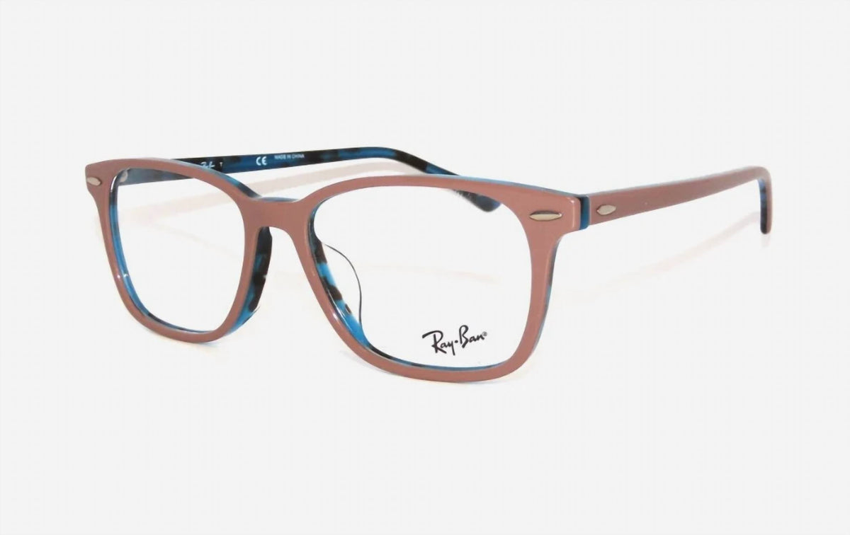 Montura para gafas unisex color azul y café