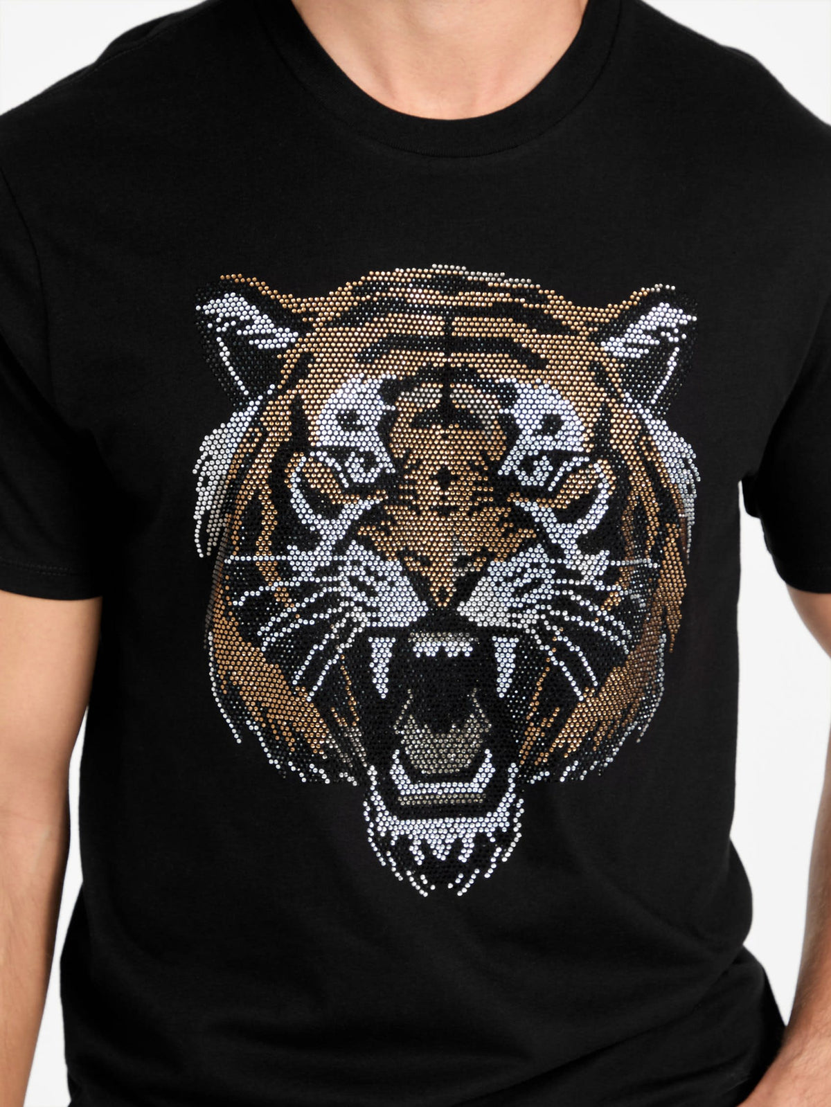 Camiseta con cuello redondo