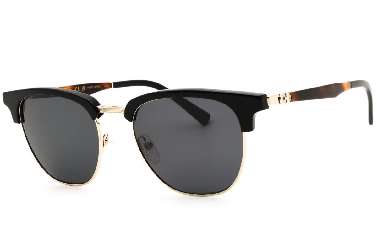 Gafas color negro y verde y dorado