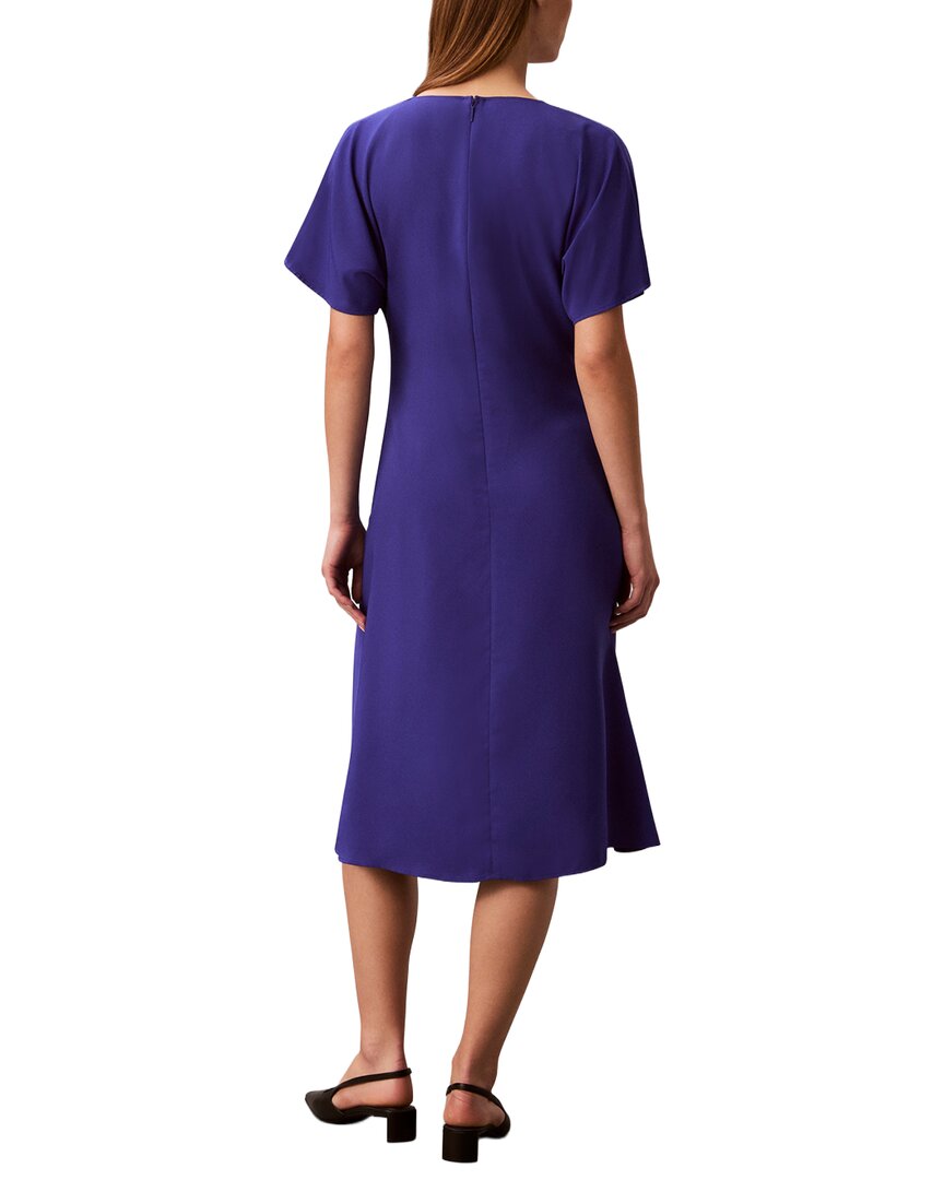 Calvin Klein Vestido Midi de Crepe
