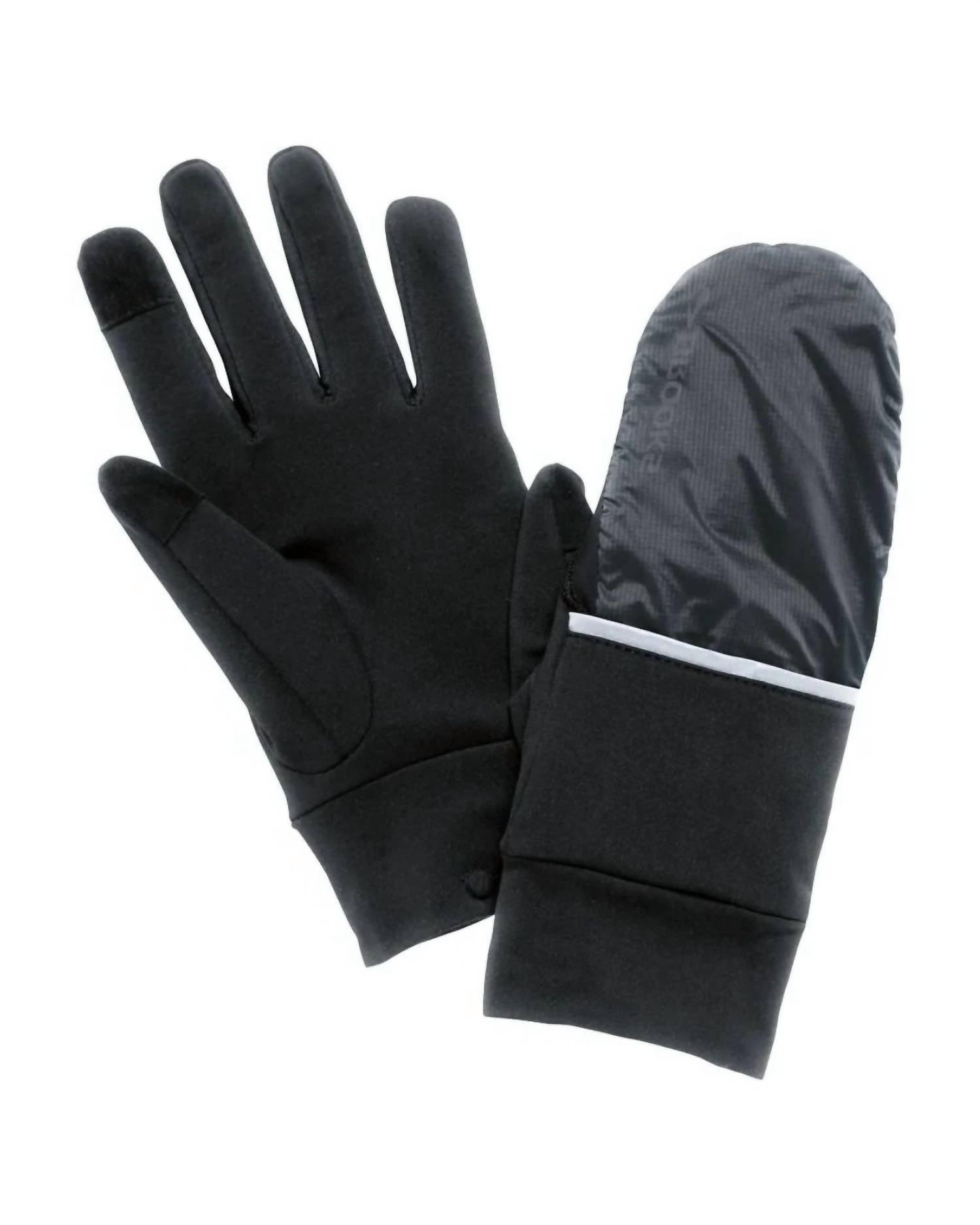 Guantes unisex color negro