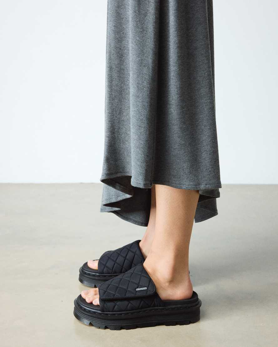 Sandalias de lona con plataforma
