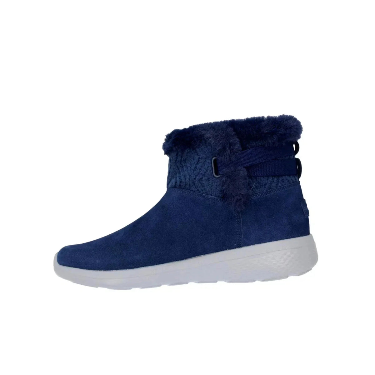 Botas de mujer de gamuza color azul