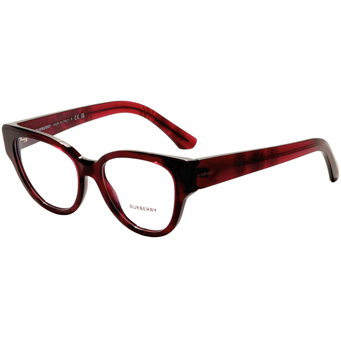 Montura para gafas de mujer 51 mm color rojo
