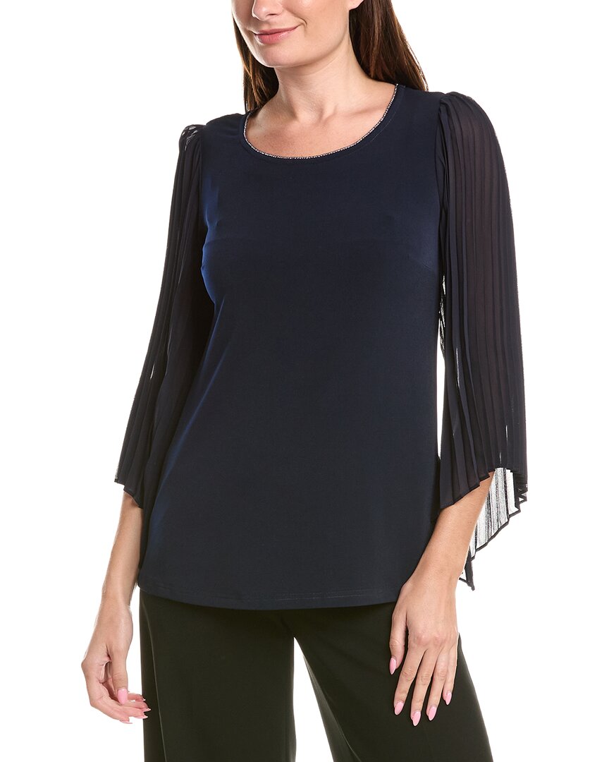 Top con pliegues