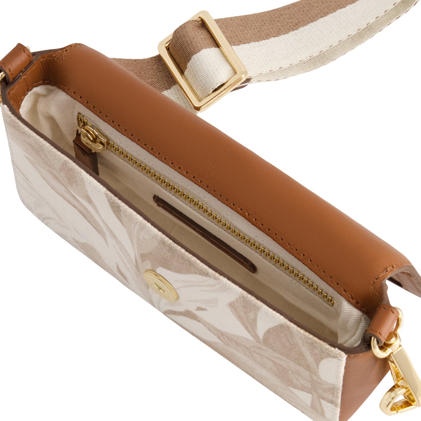 Bolso cruzado de cuero
