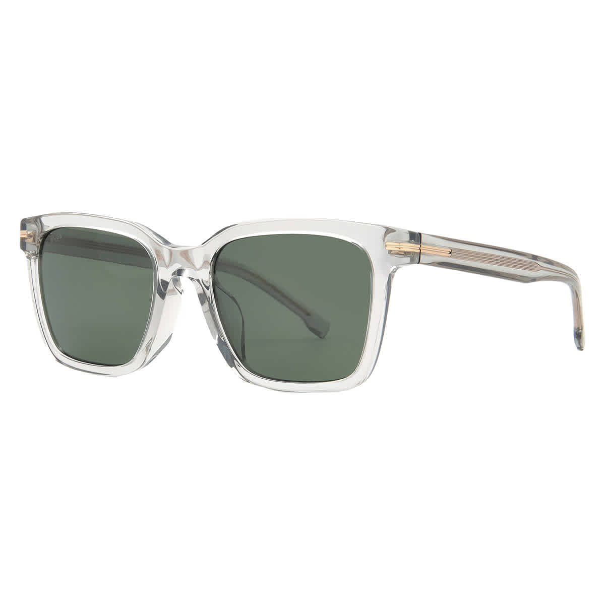 Gafas de sol de hombre de montura cuadrada color verde
