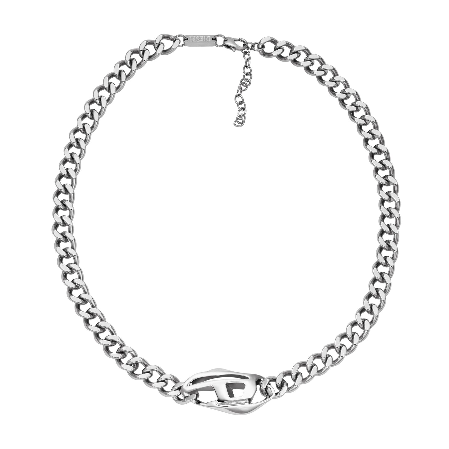 Collar de hombre de acero inoxidable