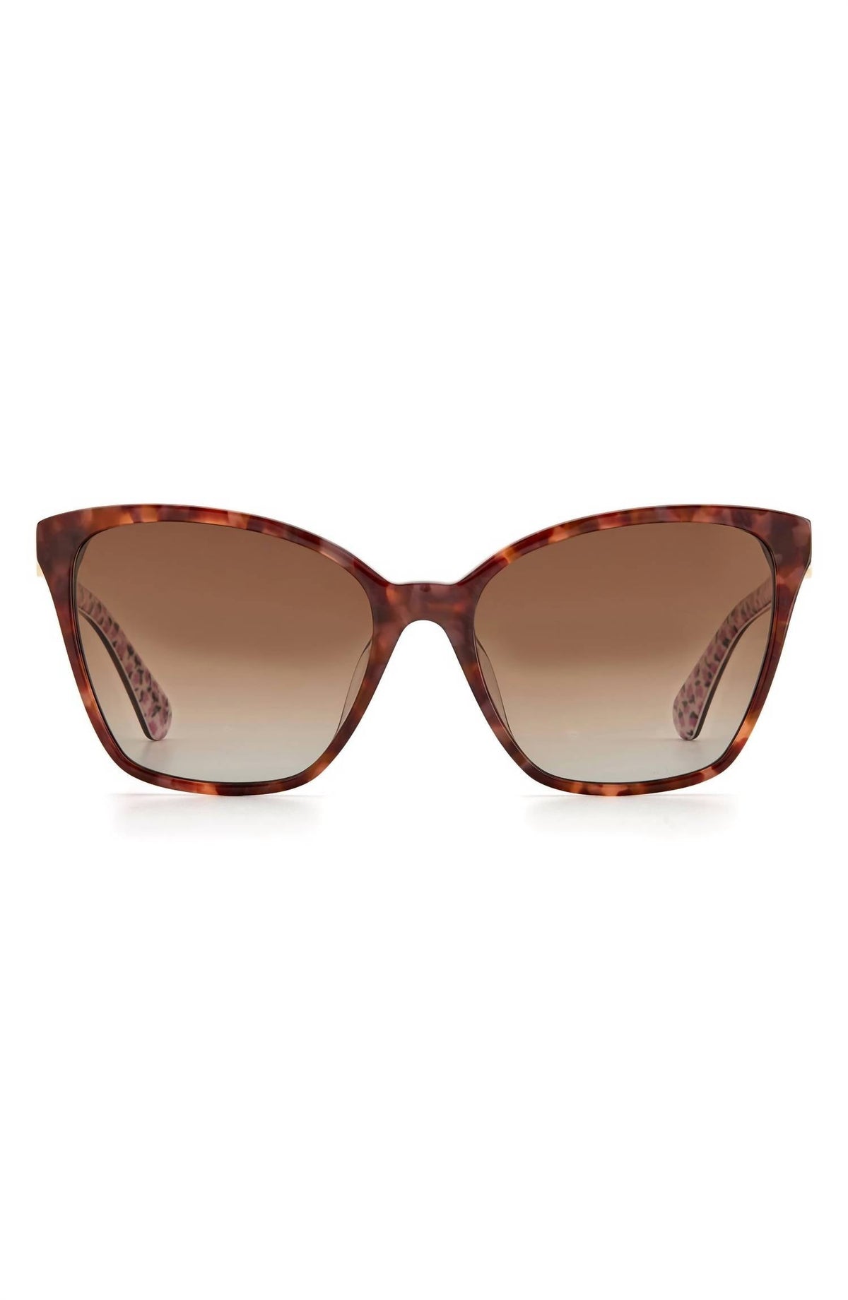 Gafas de sol de mujer con lentes polarizados color café