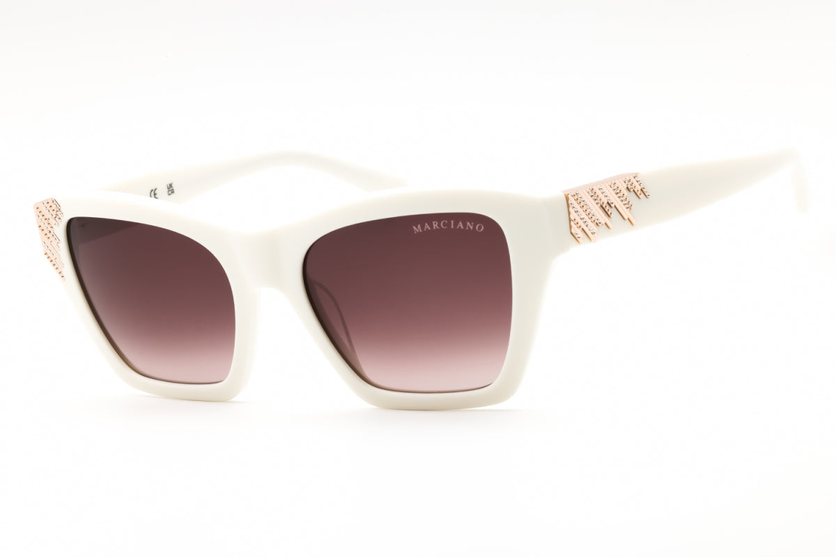 Gafas color blanco y café