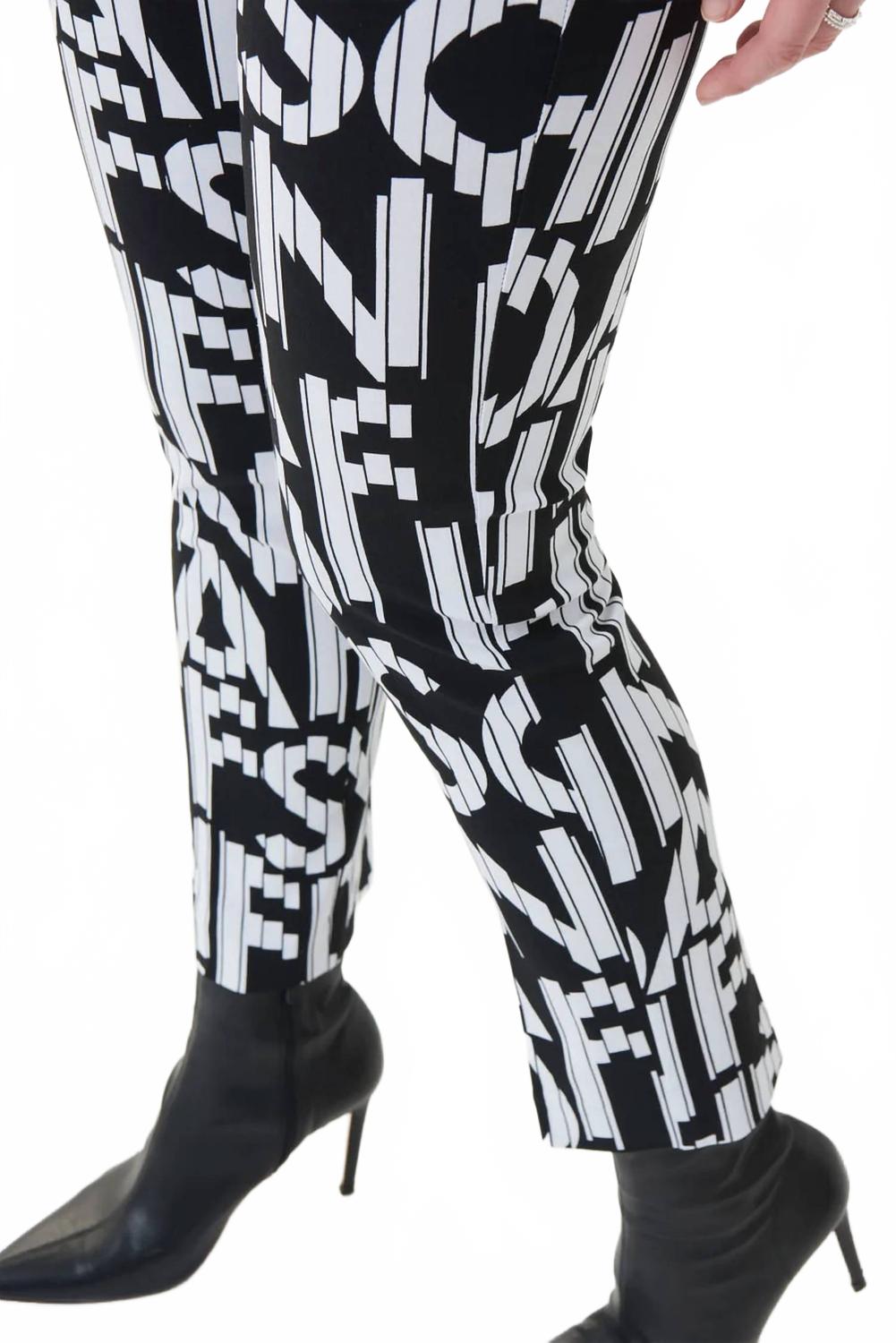 Pantalón color negro y blanco