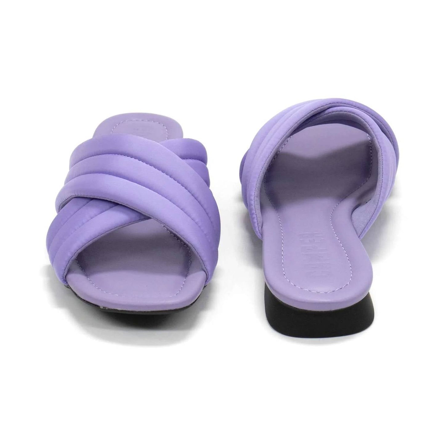 Sandalias de mujer color violeta