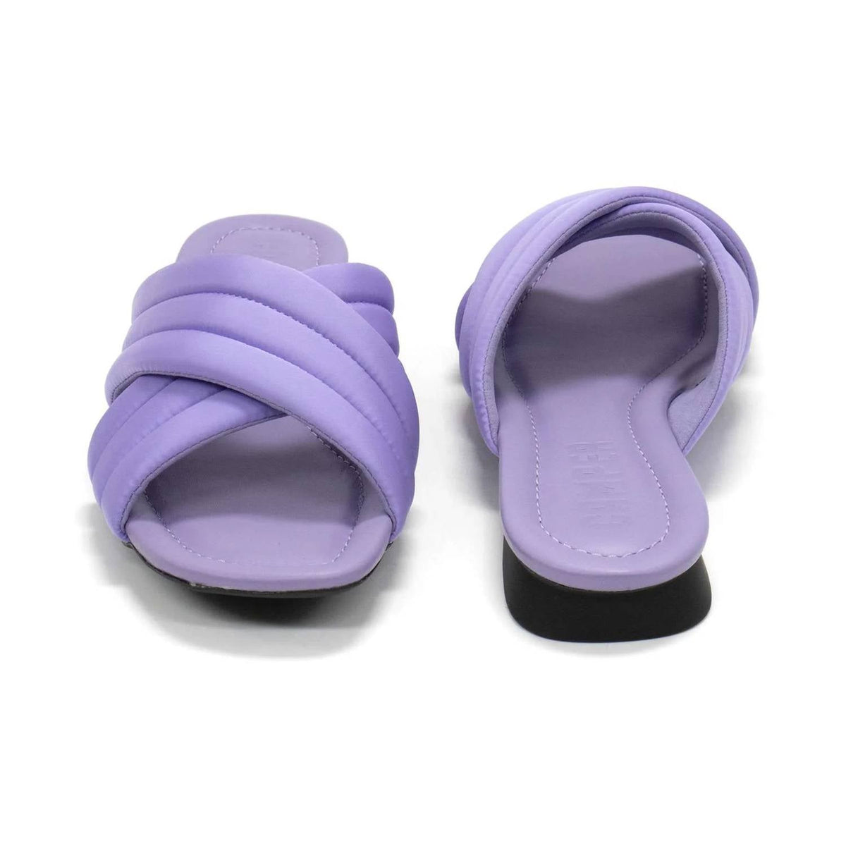 Sandalias de mujer color violeta