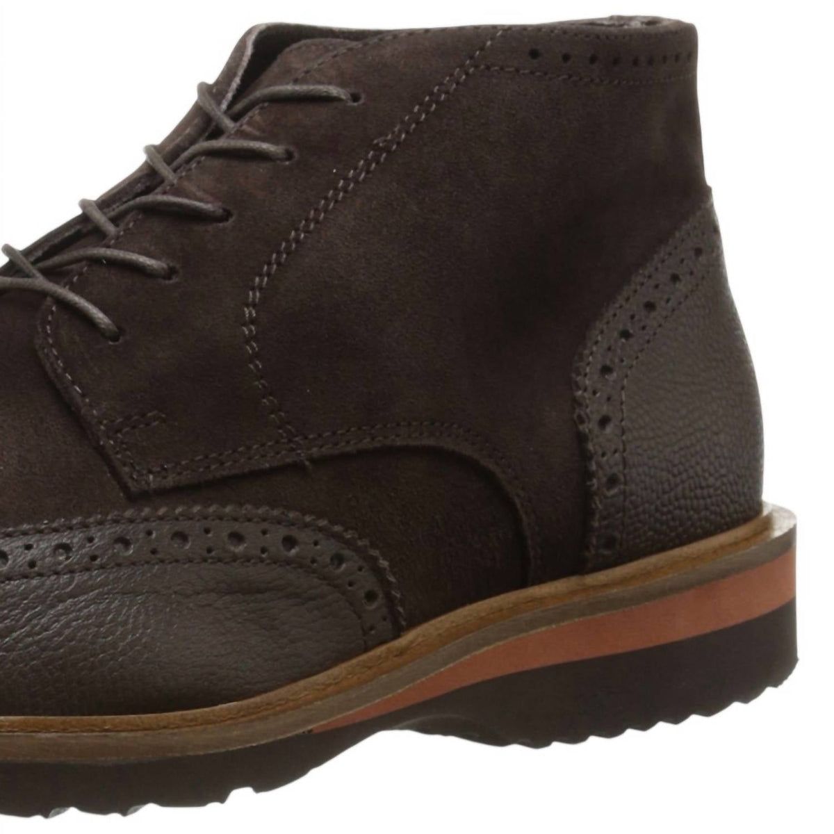 Botas de hombre color café