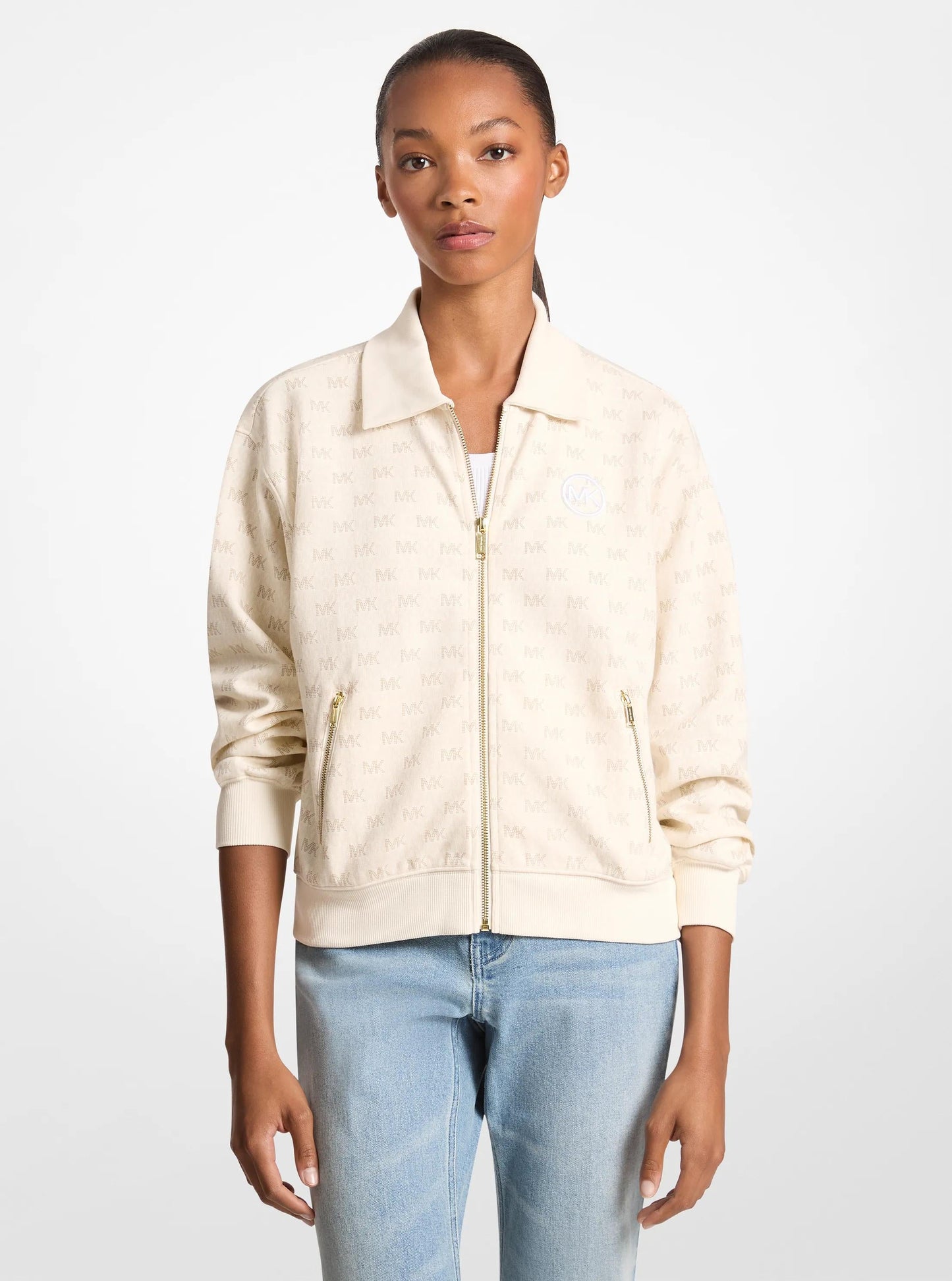 Chaqueta de mezcla de algodón