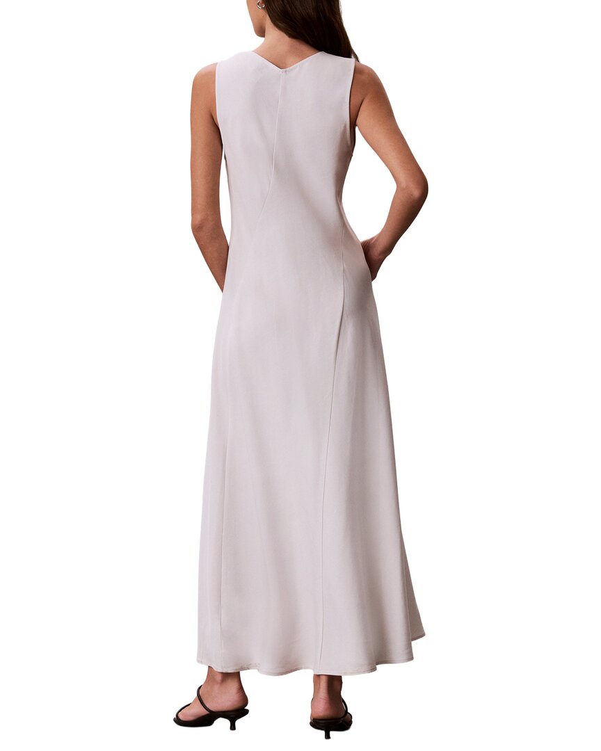 Calvin Klein Vestido Midi con Panel