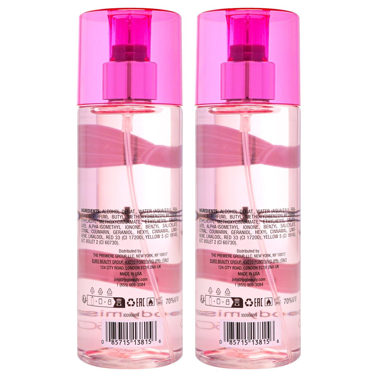 Bruma corporal de mujer (2 unidades) 8,4 oz