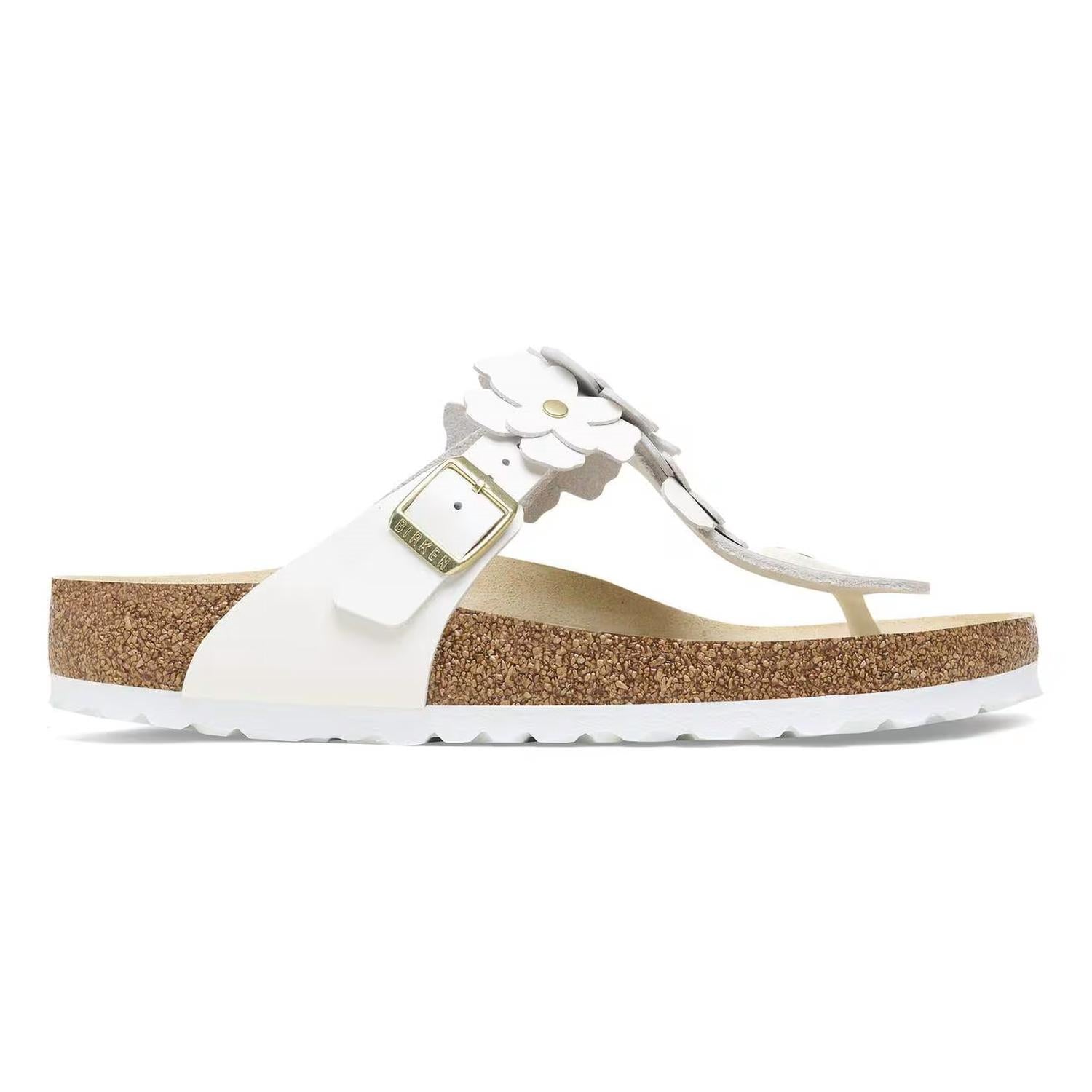 Sandalias de mujer color blanco