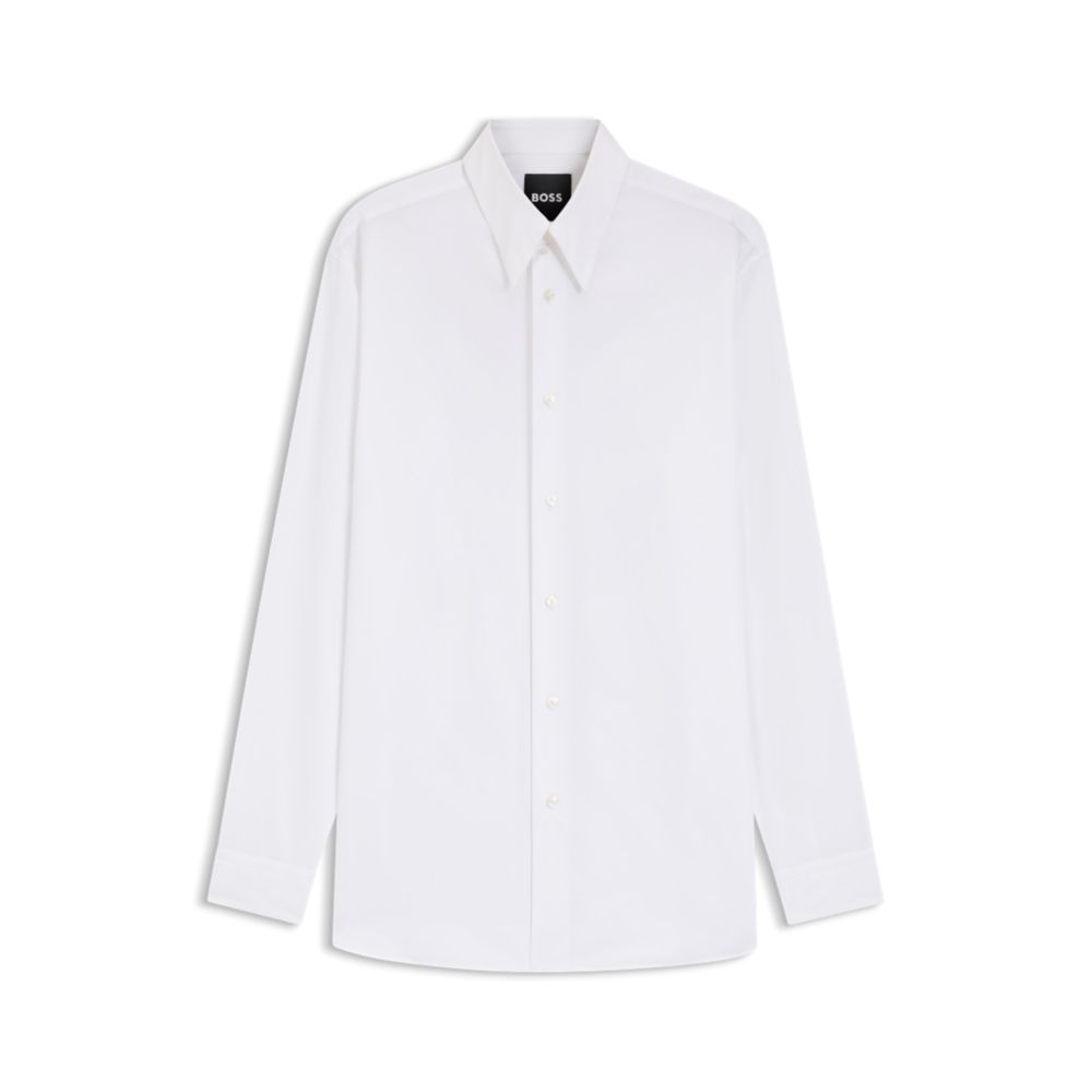 Camisa de algodón de corte amplio