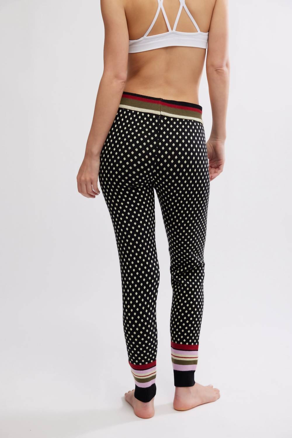 Leggings color negro