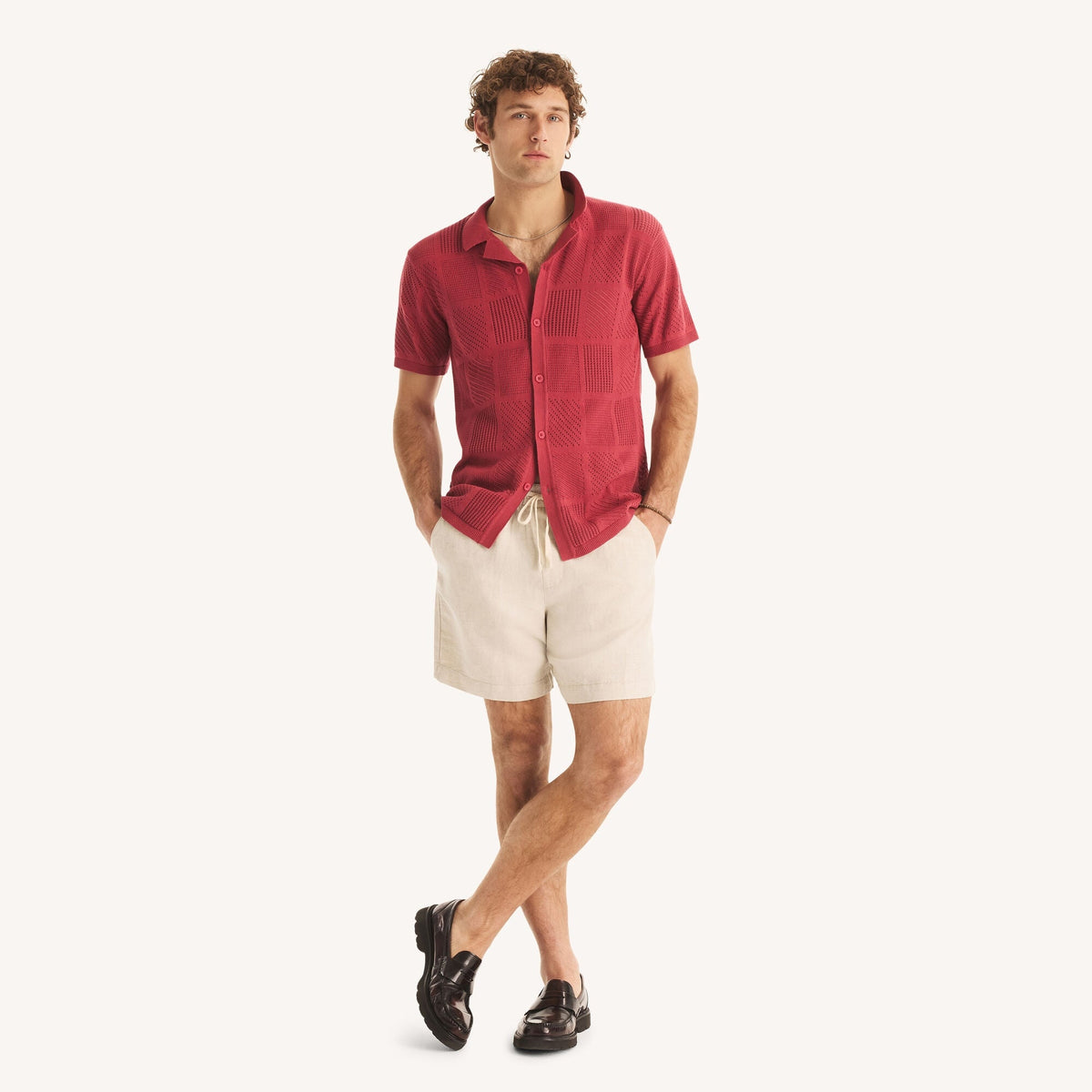 Short de hombre de lino