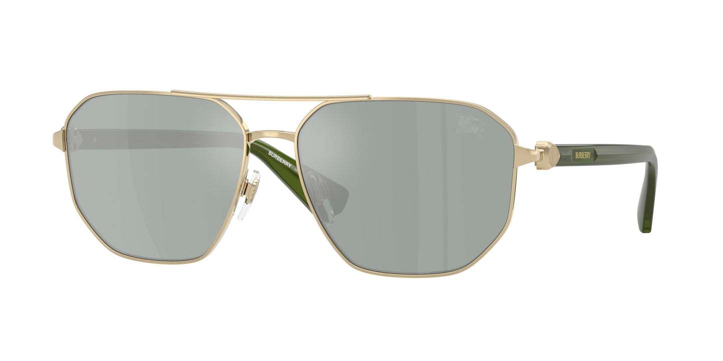 Gafas de sol de hombre 60 mm color dorado
