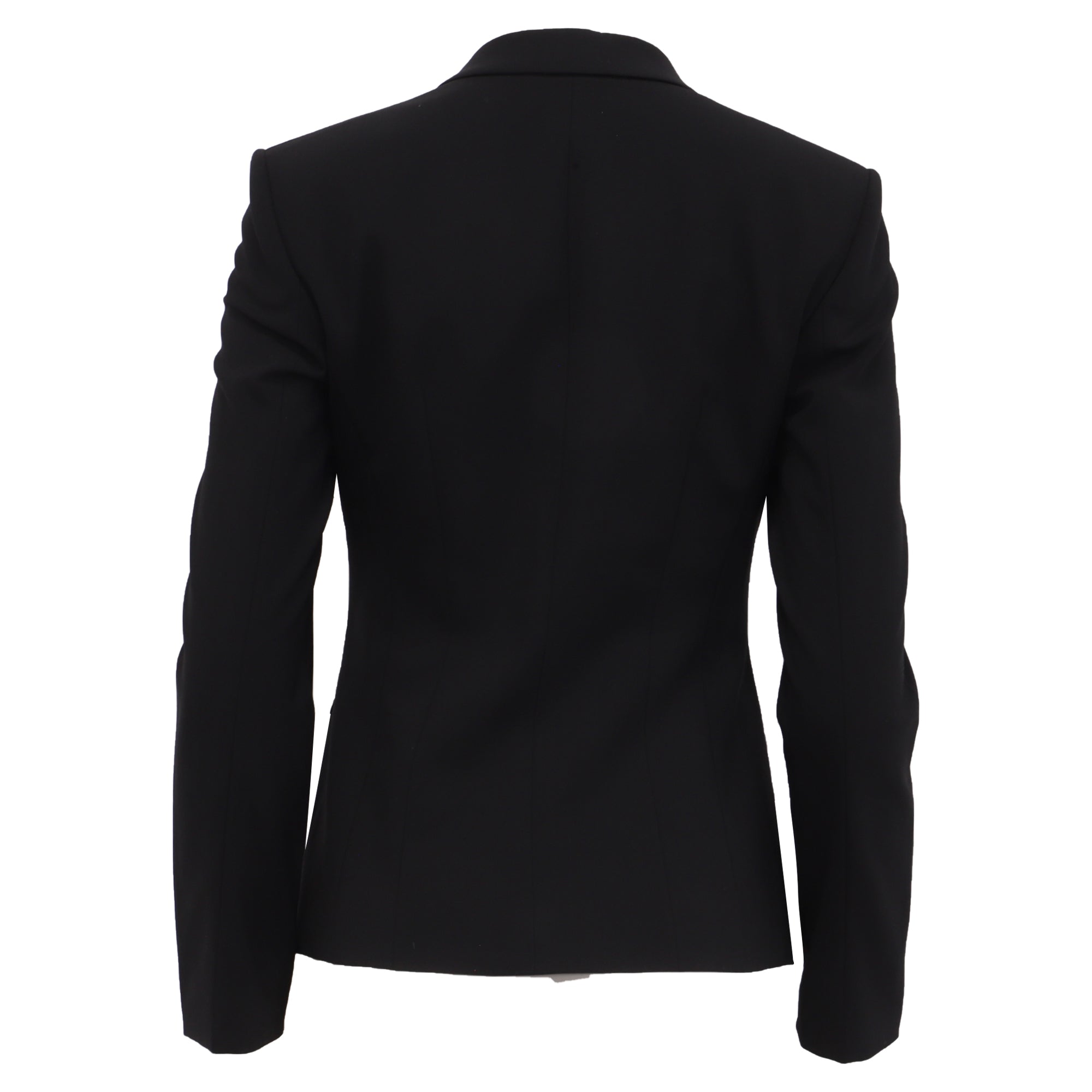 Blazer de lana color negro