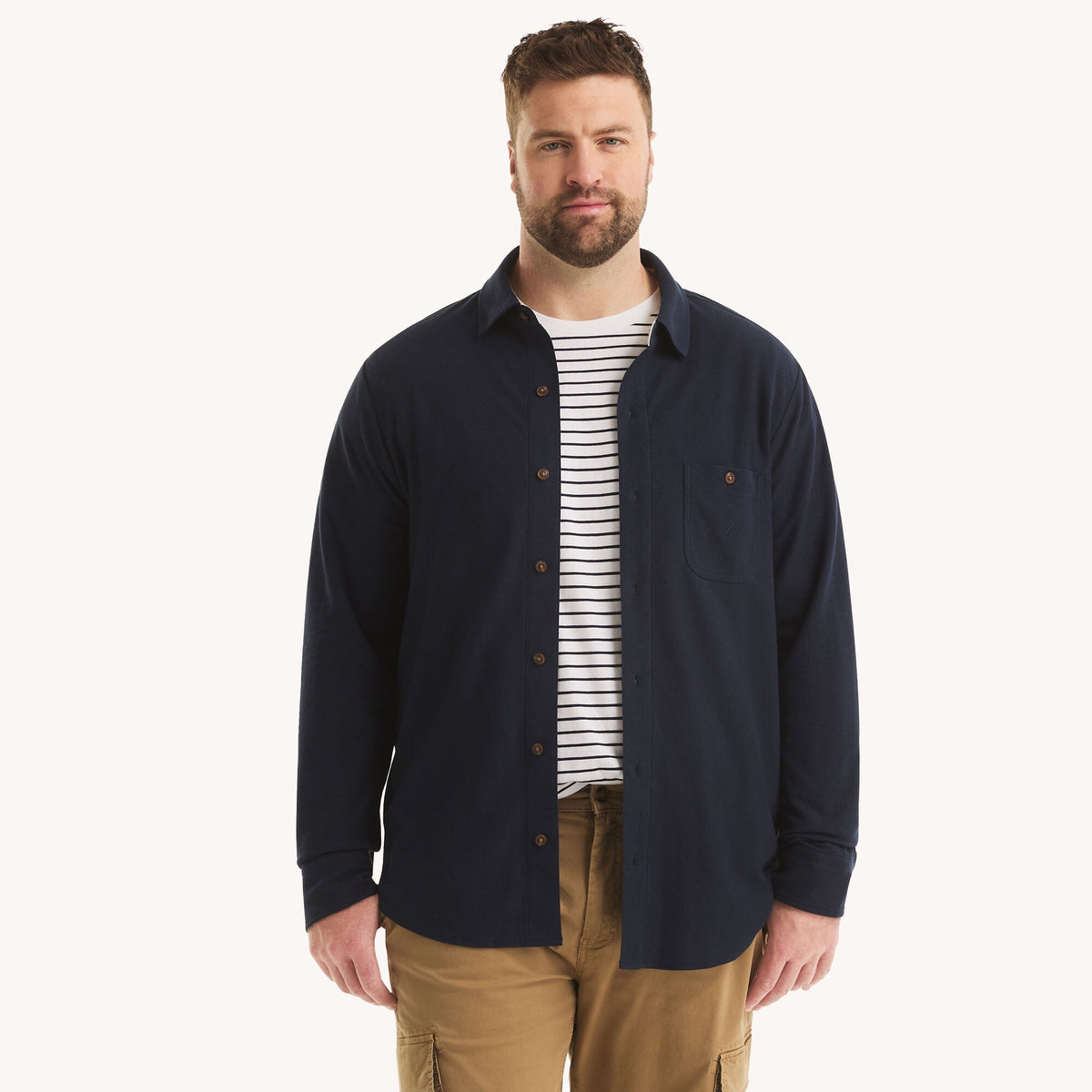Polo de hombre de manga larga