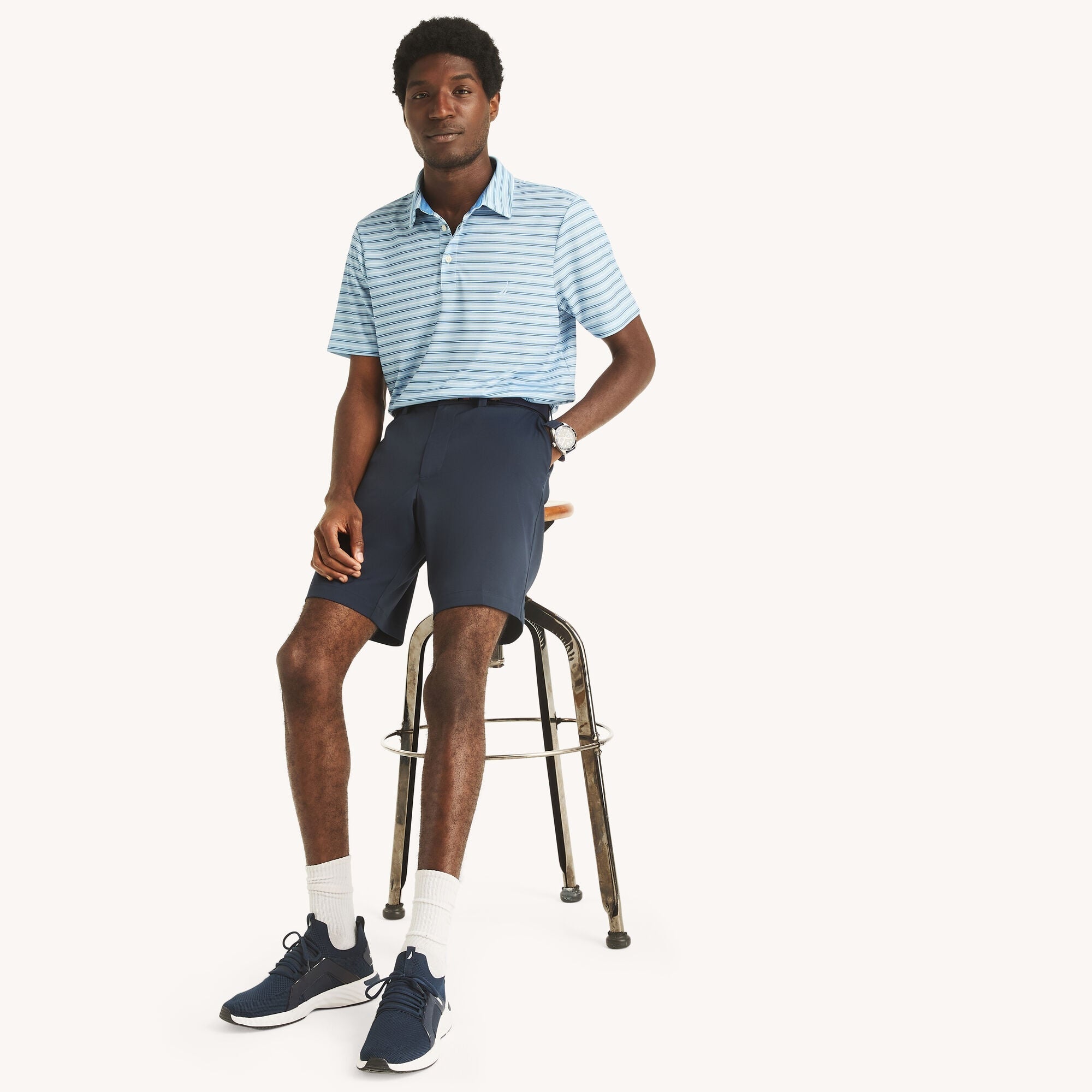 Polo de hombre a rayas