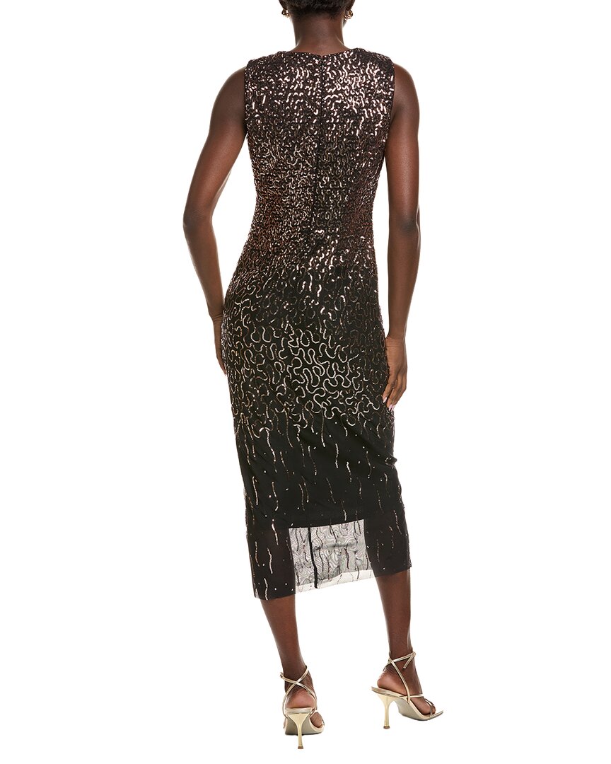 Vestido midi con lentejuelas