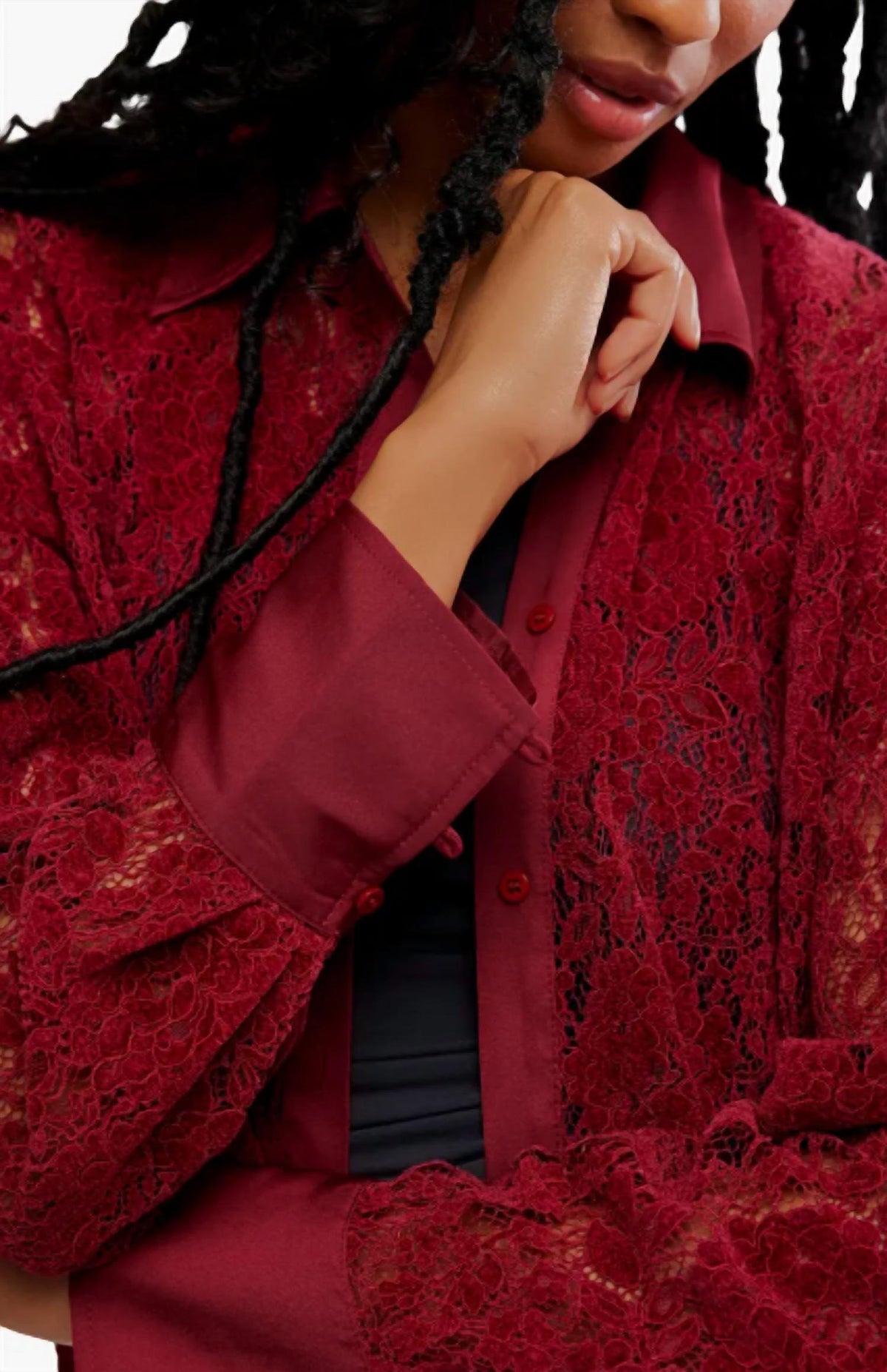 Camisa color rojo