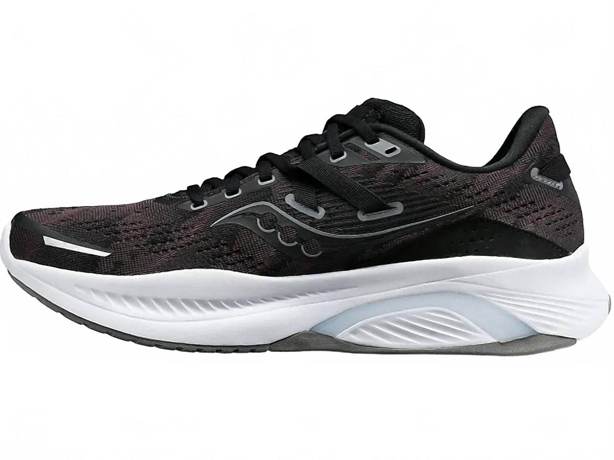 Tenis para correr de hombre color negro y blanco