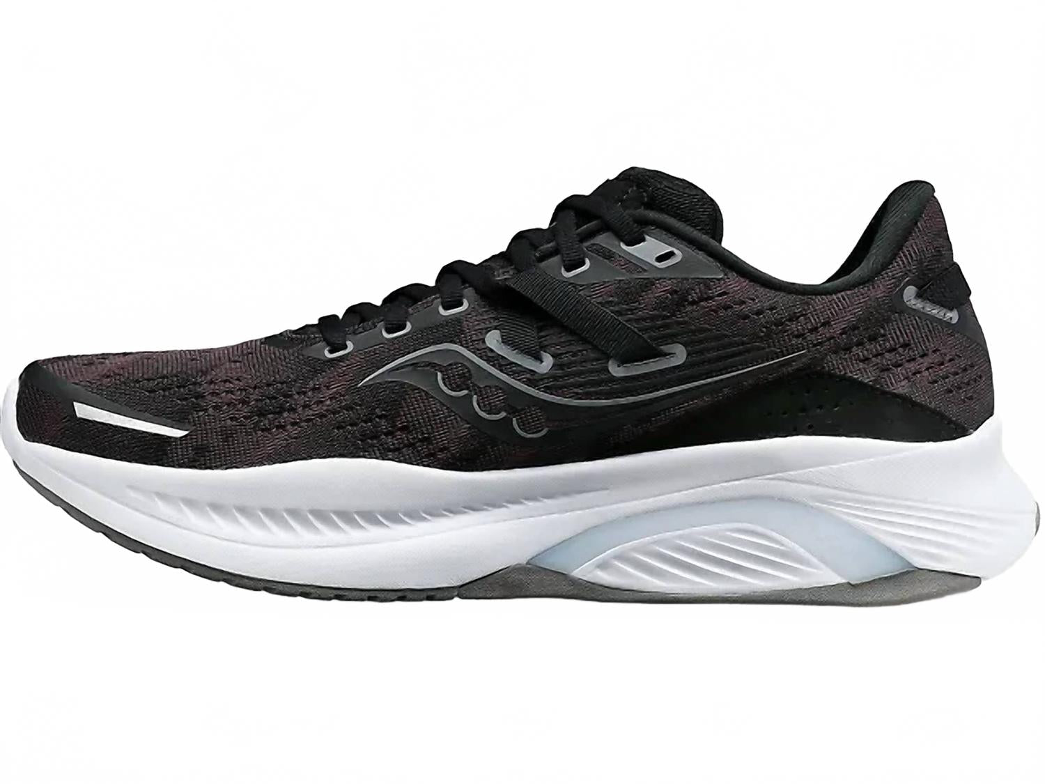 Tenis para correr de hombre color negro y blanco