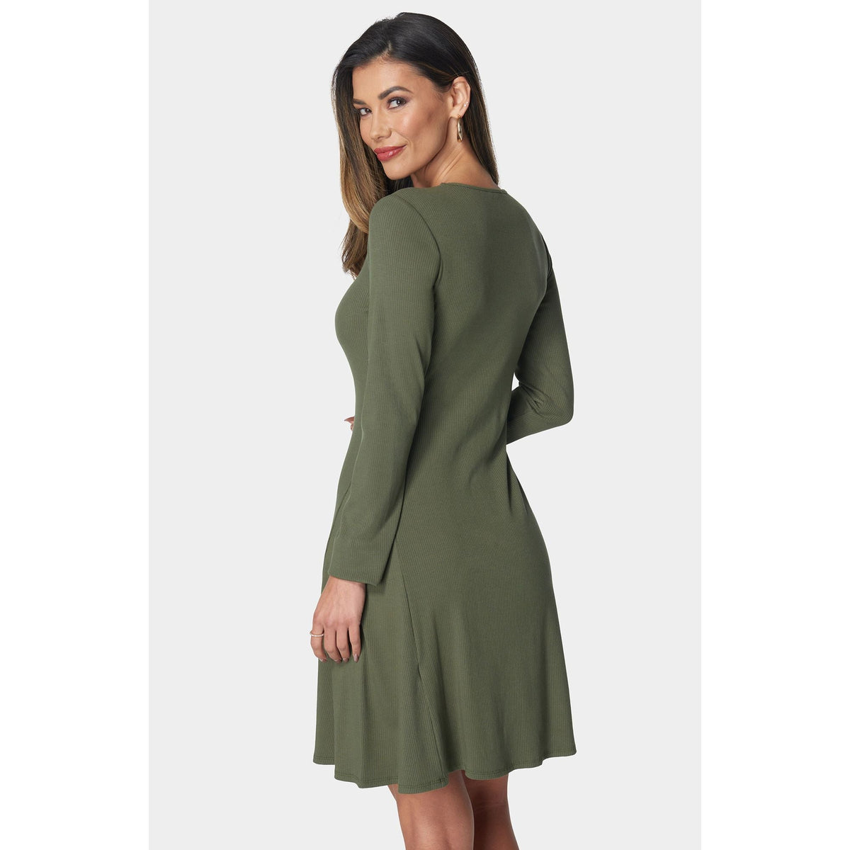 Vestido de mujer de manga larga
