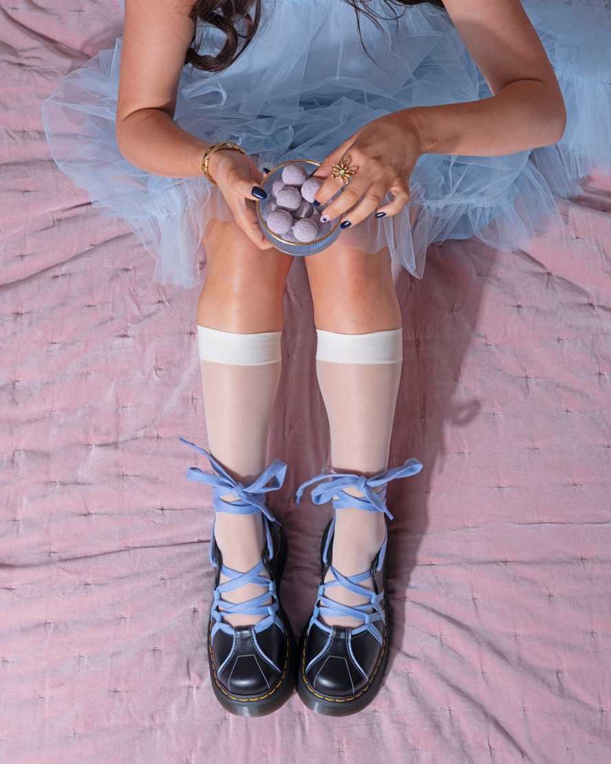 Baletas de cuero