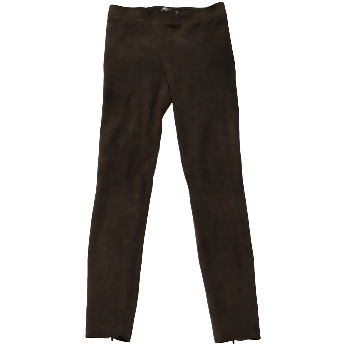 Pantalón de gamuza color café