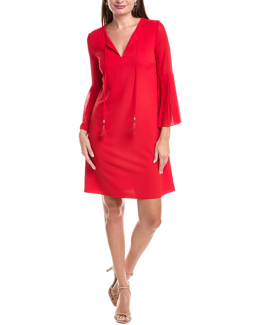 Vestido con pliegues