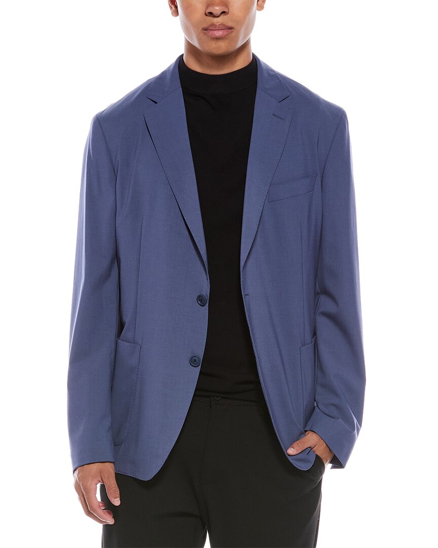 Chaqueta de mezcla de lana